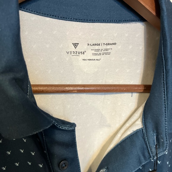 NWT Verzus Profile Men’s Polo Shirt Colour Slanted Sz XL - Picture 6 of 13